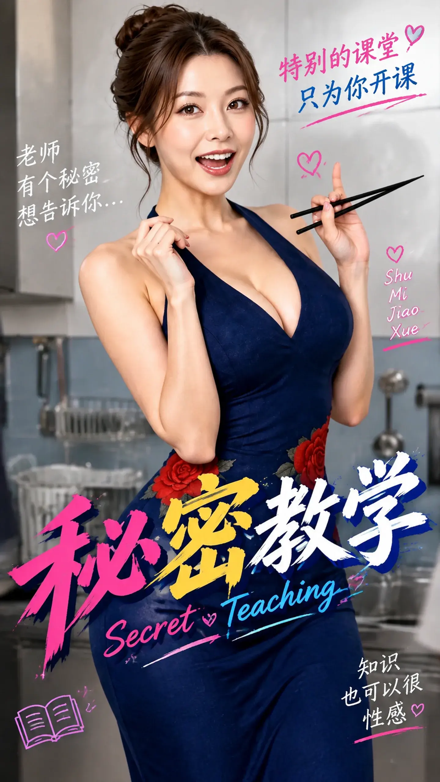 芒果短剧《秘密教学》封面